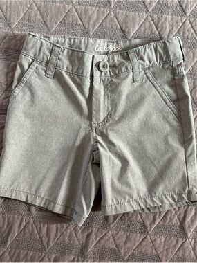 Cat & Jack Boys' Light Gray Flat Front Shorts